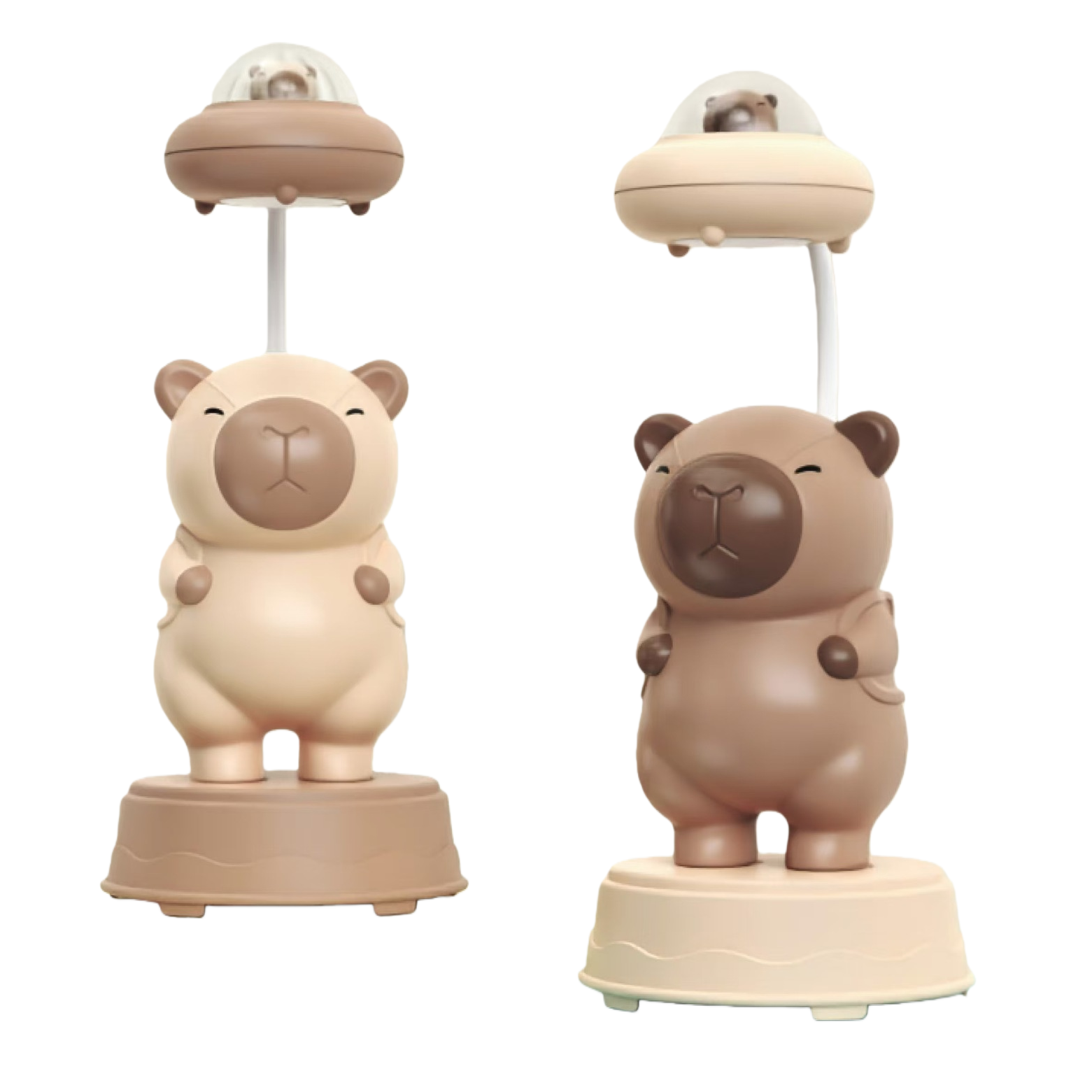 Cool Lamp Cartoon bear-shaped ceramic table lamp, handcrafted original wax melting lamp Item Picture
