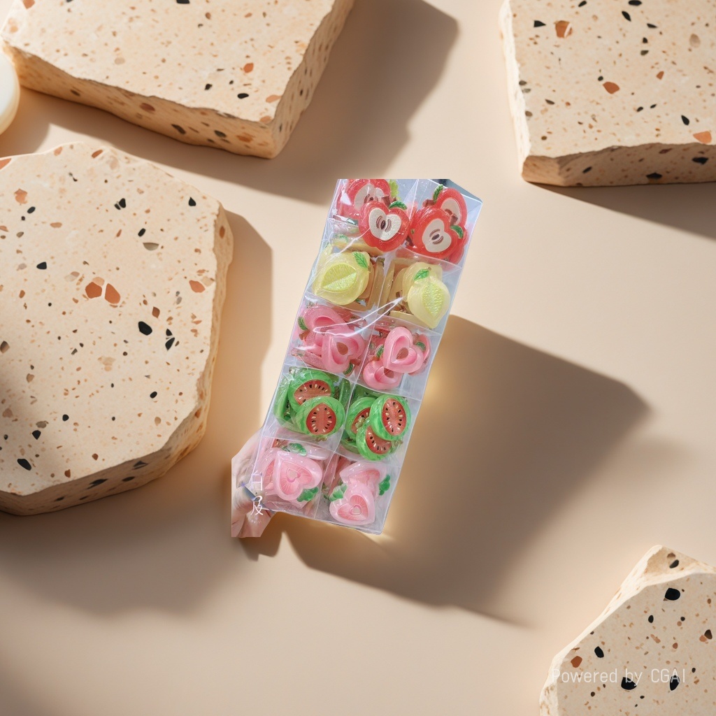 Wholesale of original children's fruit-shaped cartoon hairpin accessories Specification image