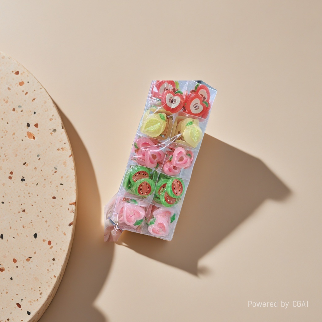 Wholesale of original children's fruit-shaped cartoon hairpin accessories Application Scenario