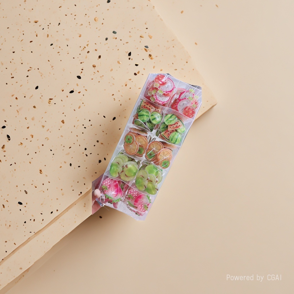 Wholesale of original children's fruit-shaped cartoon hairpin accessories details Picture