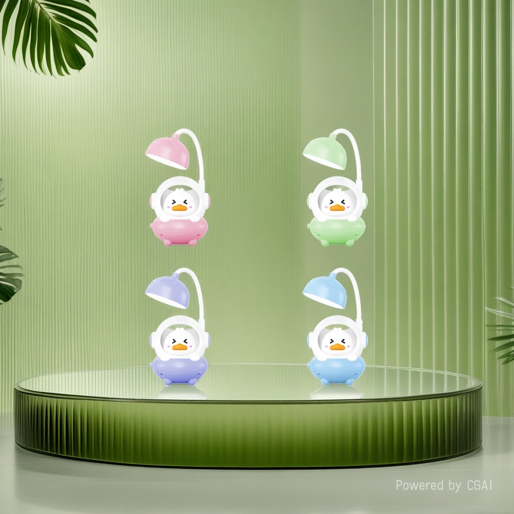 Cool Cool Lamp Handcrafted original colorful duckling ceramic decorative table lamp Wax Melting lamp Application Scenario