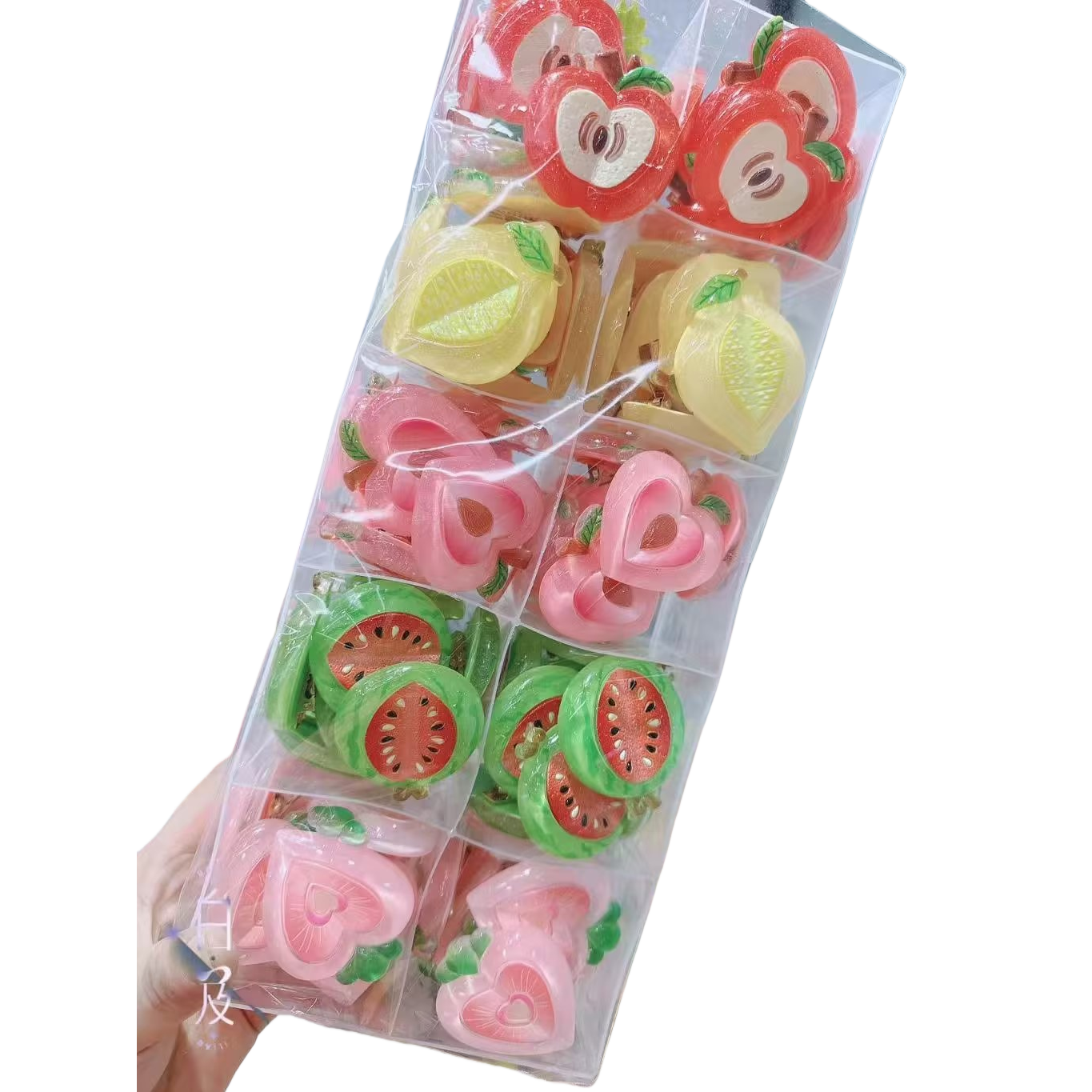 Wholesale of original children's fruit-shaped cartoon hairpin accessories Item Picture