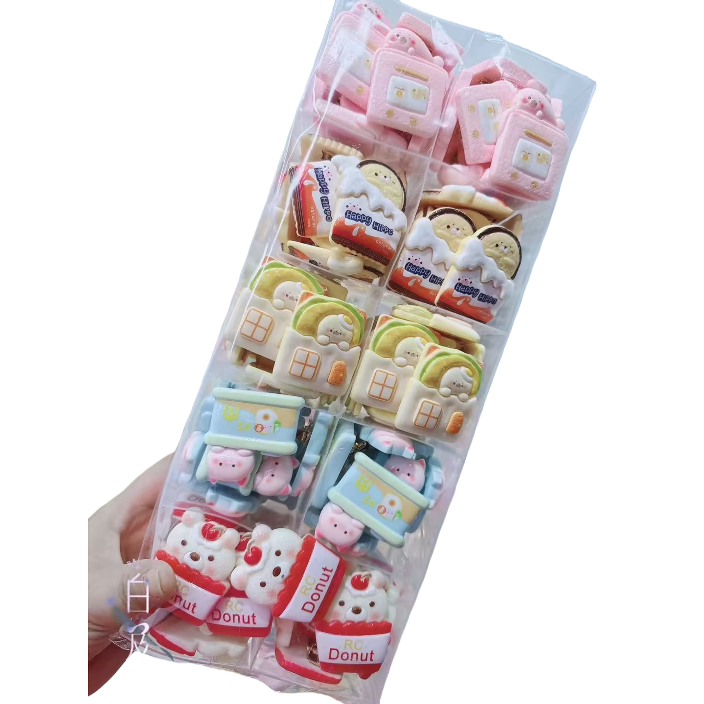 儿童时尚发夹小熊造型厂家直销批发 Item Picture