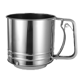 Flour sieve, Chinese herbal medicine powder sieve, stainless steel fine sieve Item Picture