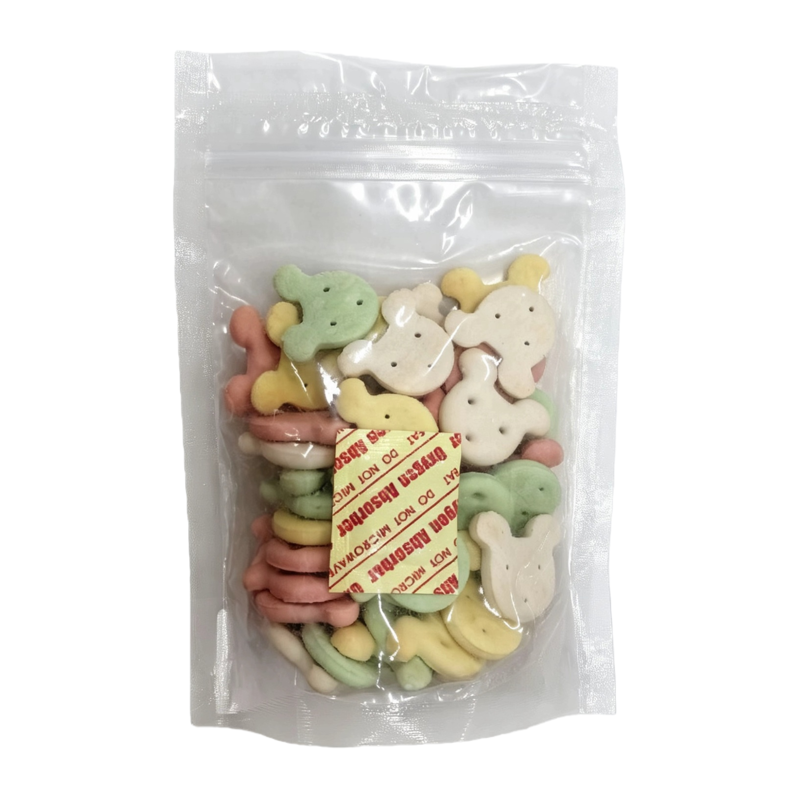 Dog snacks, colorful animal-shaped cookies, beef cubes, Teddy bear, Samoyed dog, puppy reward, small snacks, crispy cookies Item Picture