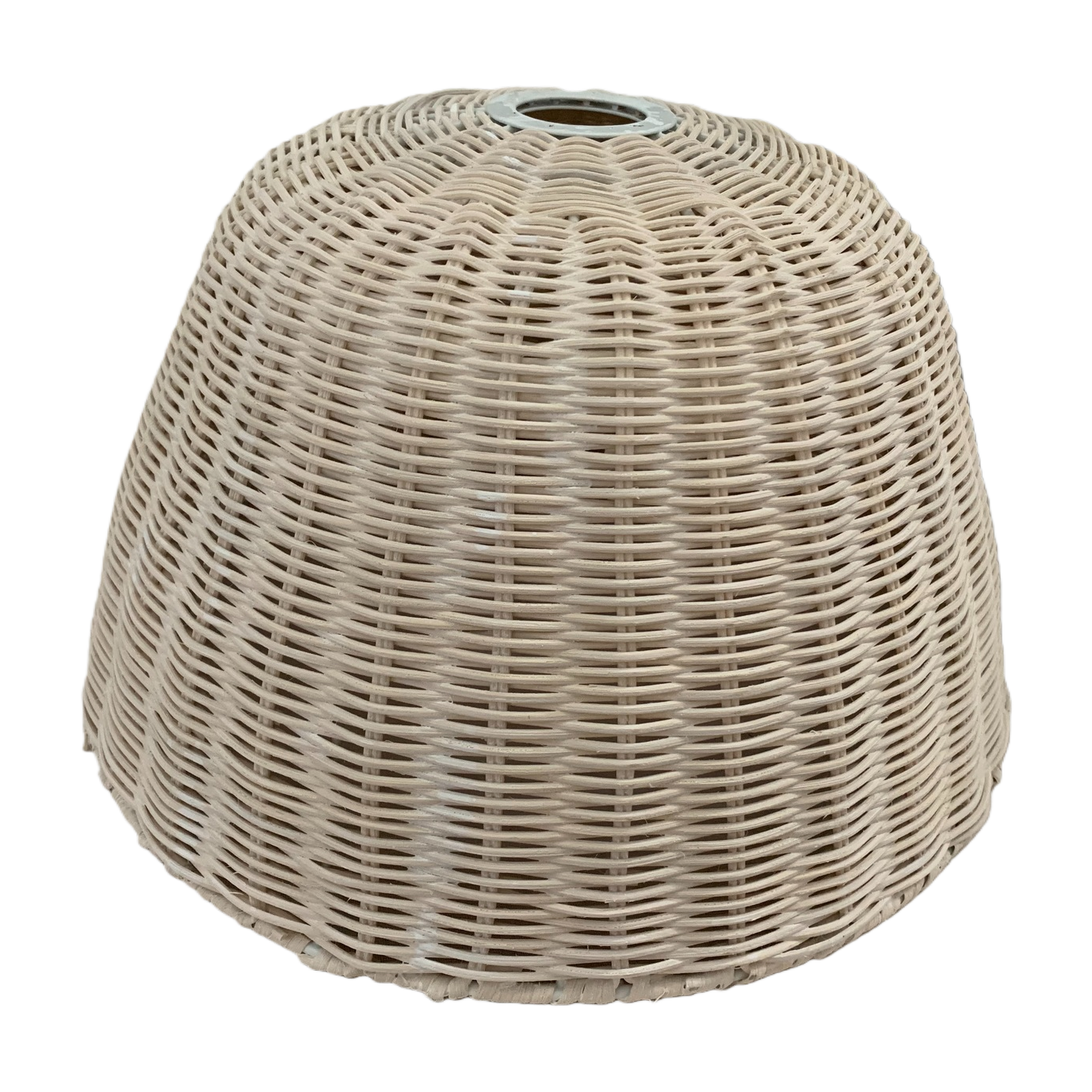 White natural white vine closely woven Mid-Autumn Festival lantern lampshades, study and bedroom chandelier lampshades, dining room retro-style decorative lampshades, homestay decorative lampshades, country-themed dining room lampshades Item Picture