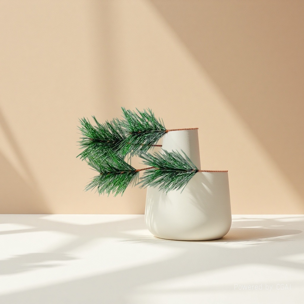 Green pine branch Christmas decorations, Christmas bows, Christmas tree pendants, Christmas balls, Christmas flowers