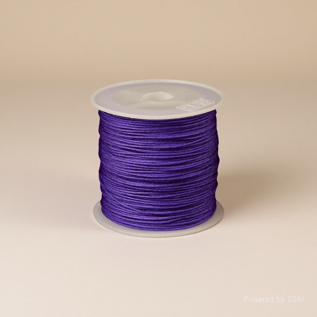 Purple No. 72 jade thread hand-woven bracelet rope, woven rope, jewelry woven rope, red rope hand-woven bracelet, beaded string, hanging rope Application Scenario