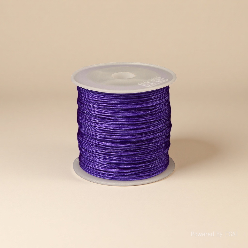 Purple No. 72 jade thread hand-woven bracelet rope, woven rope, jewelry woven rope, red rope hand-woven bracelet, beaded string, hanging rope Specification image