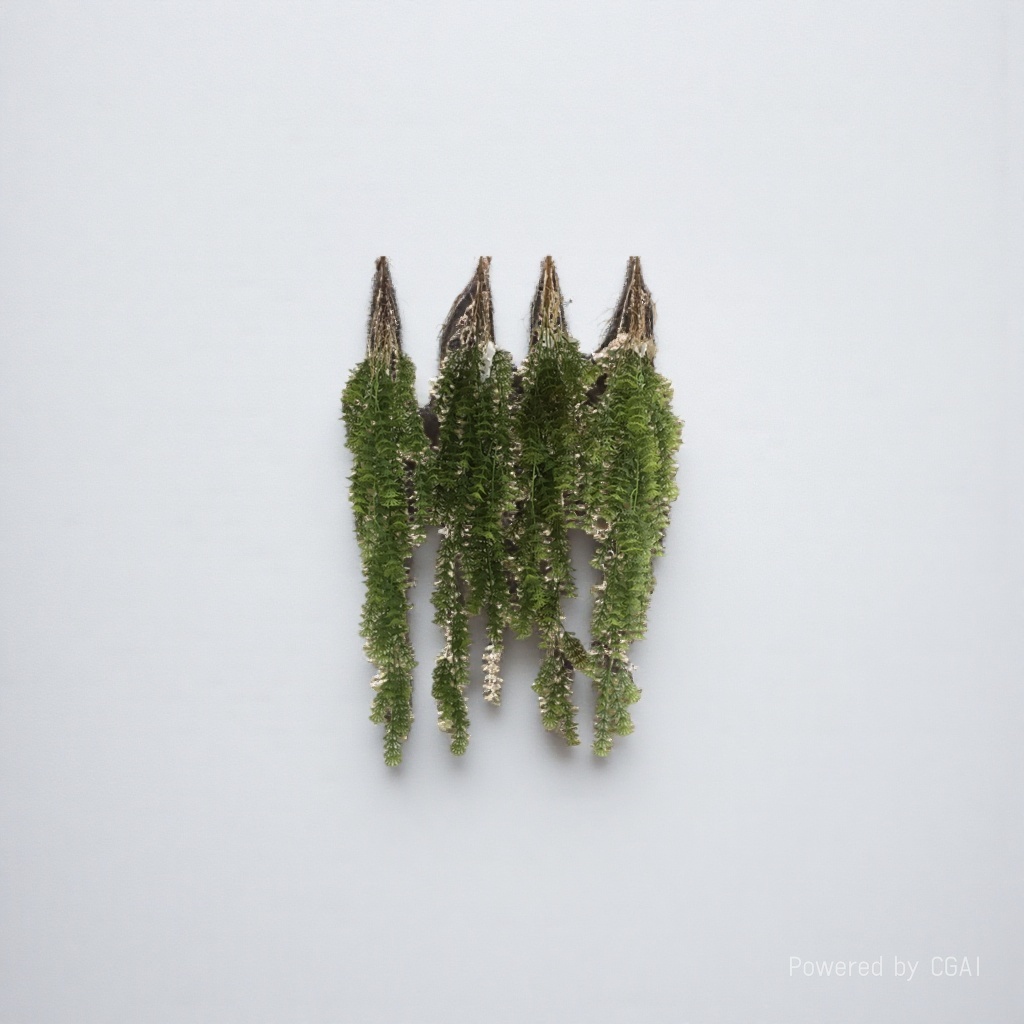Simulated aquatic plants hanging down, site arrangement Application Scenario