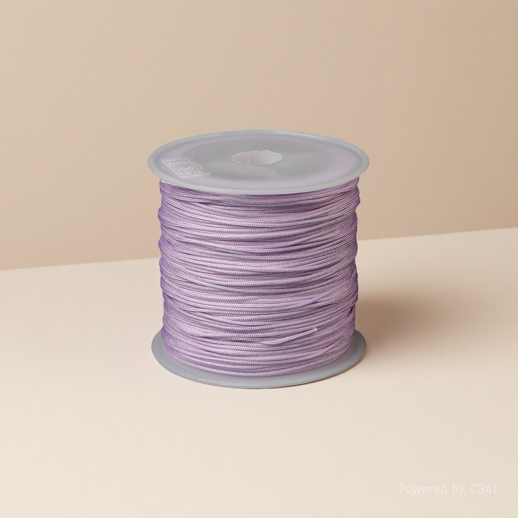 Light purple No. 72 jade thread, hand-woven bracelet rope, woven rope, jewelry woven rope, red rope, hand-woven bracelet, beaded string, hanging rope Item Picture