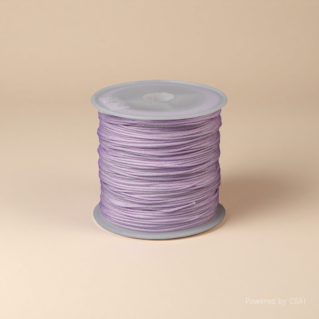 Light purple No. 72 jade thread, hand-woven bracelet rope, woven rope, jewelry woven rope, red rope, hand-woven bracelet, beaded string, hanging rope Application Scenario