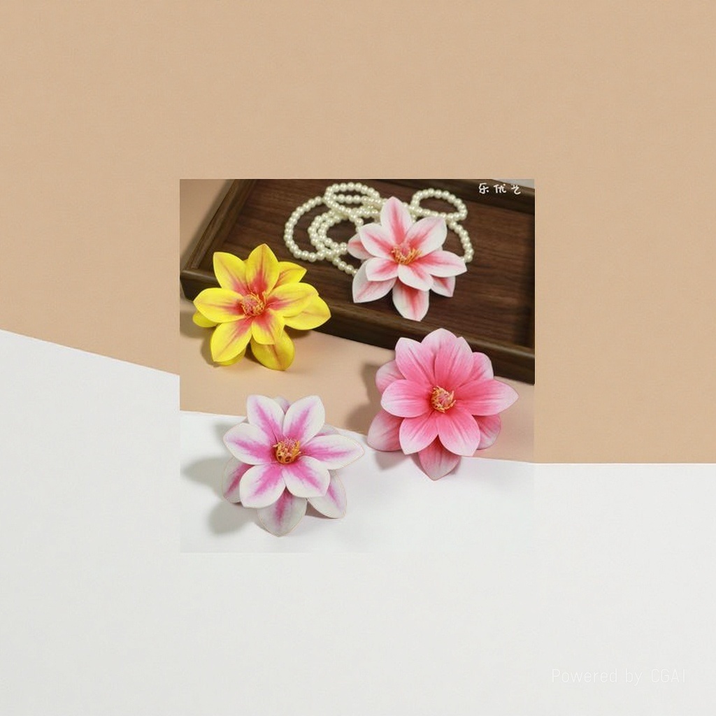 Plastic foam artificial flower stems, artificial flower accessories, and simulated decorative flower materials