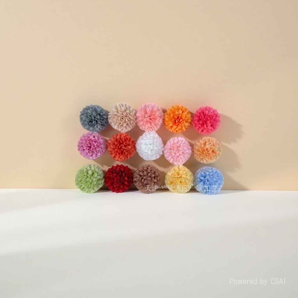 The flower buds of the rose and jasmine of the rose family of plants in the colorful ball flower category details Picture