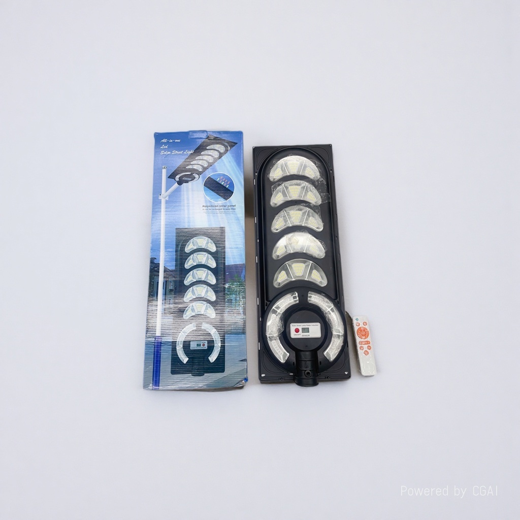 Black solar LED kitchen and bathroom lights, wardrobe long strip light, remote control, audio and lighting fixtures Specification image
