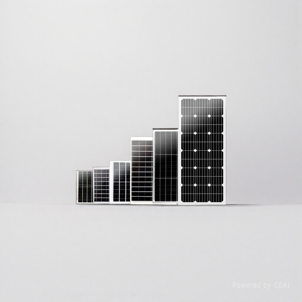Мультипликационная солнечная фотоэлектрическая плита 180W, оснащенная солнечными лампами Specification image