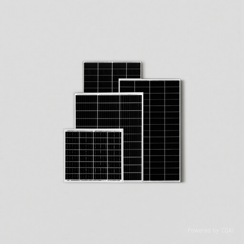 Чёрная монокристаллическая солнечная батарея с компонентом 12V фотоэлектрических плит, совместимой с дворовыми лампами Specification image