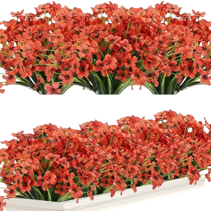 Red flower potted mint succulent green plant souvenir plant blind box Item Picture