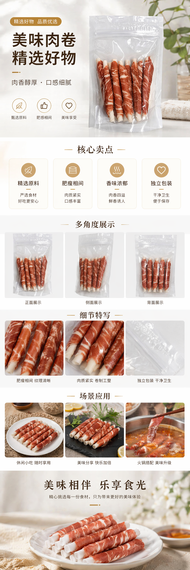 厂家直卖鸡肉干牛肉条宠物狗零食磨牙洁齿棒泰迪狗狗零食批发磨牙棒牛皮卷绕鸡肉条详情1