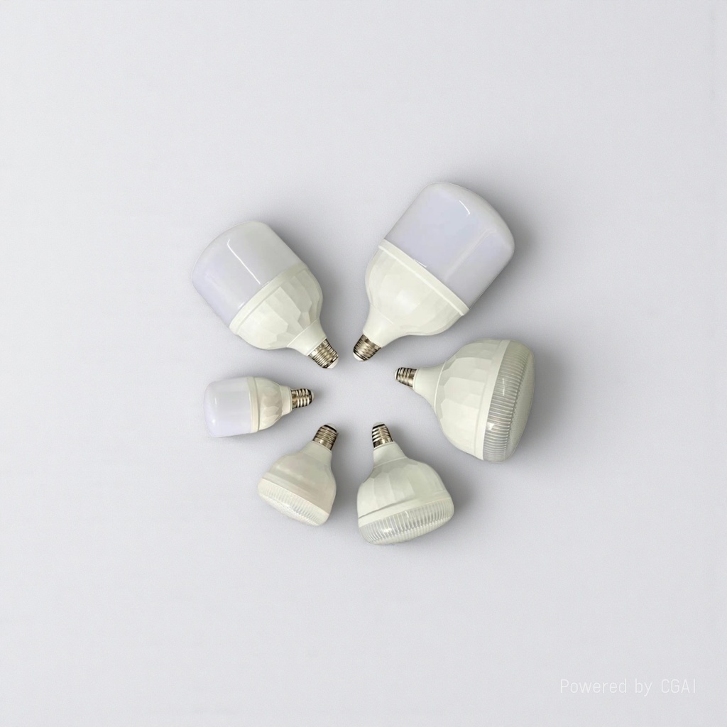 مصابيح LED LED الذكية اللون الأبيض والمصابيح ذات الكفاءة في استخدام الطاقة 400W50W