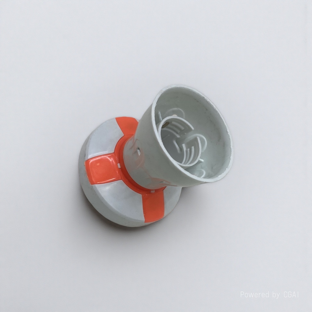 Sensor lamp head, white lamp base, battery box base, crystal base, throat clamp