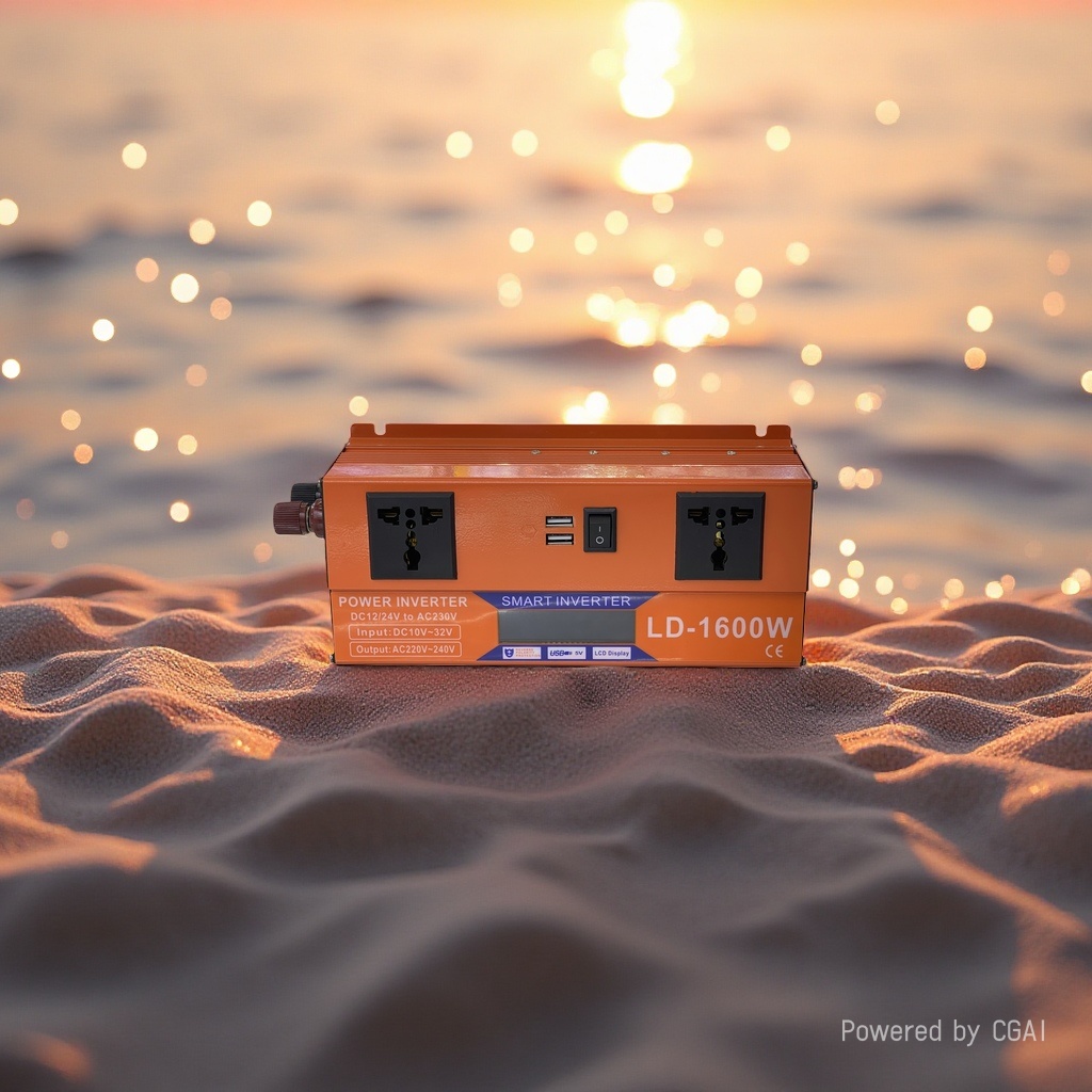 POWMR orange inverter 1600w