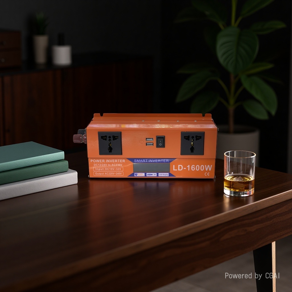 POWMR orange inverter 1600w Specification image