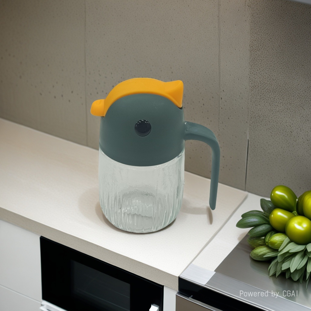 غلاية زيت على شكل طائر أخضر Specification image