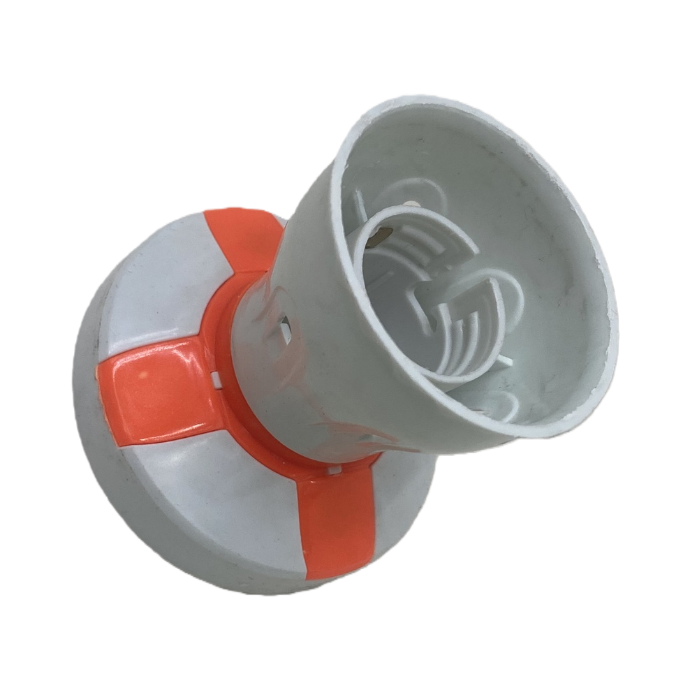 Sensor lamp head, white lamp base, battery box base, crystal base, throat clamp Item Picture