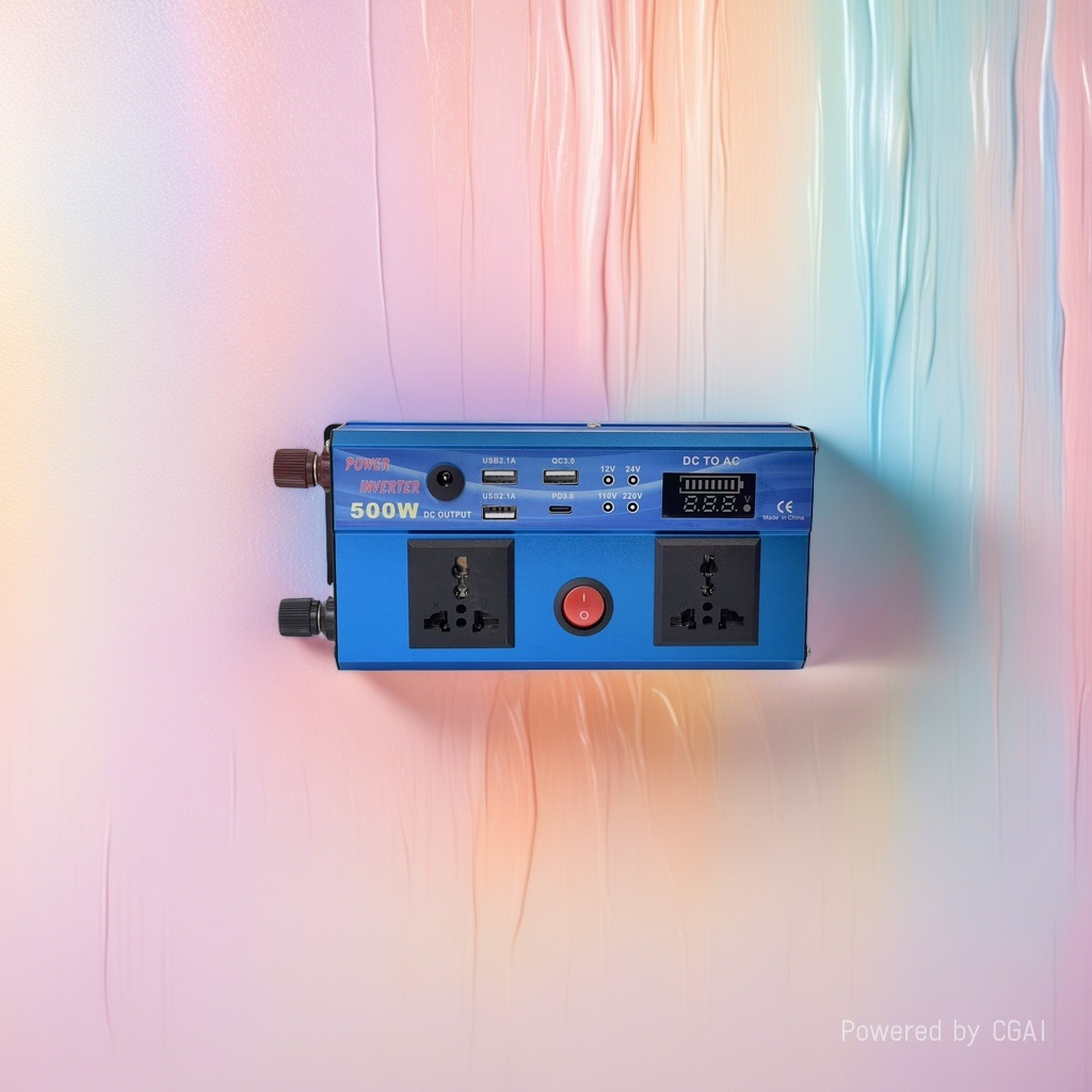 POWMR blue lithium battery integrated solar inverter power supply 12V24V Specification image