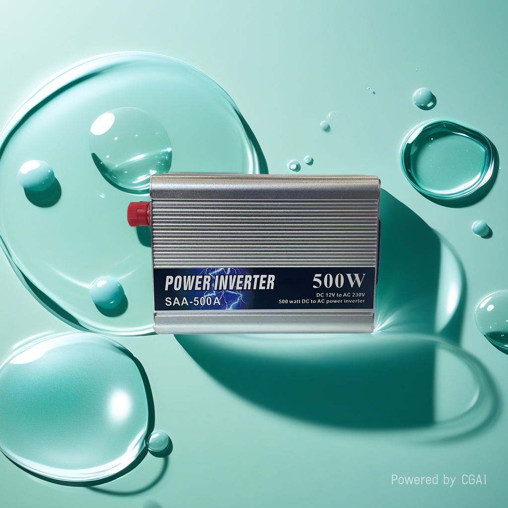 POWMR silver striped shell lithium battery integrated solar inverter power supply Specification image