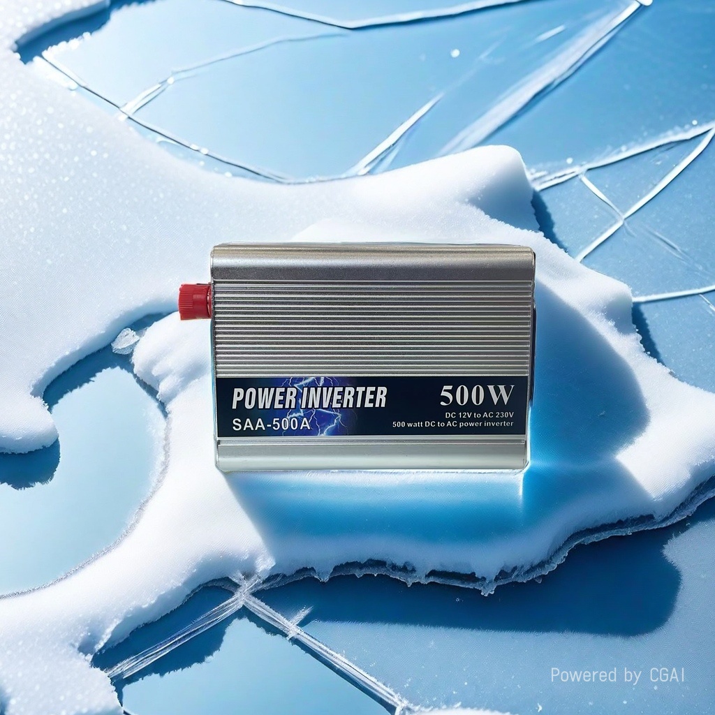 POWMR silver striped shell lithium battery integrated solar inverter power supply