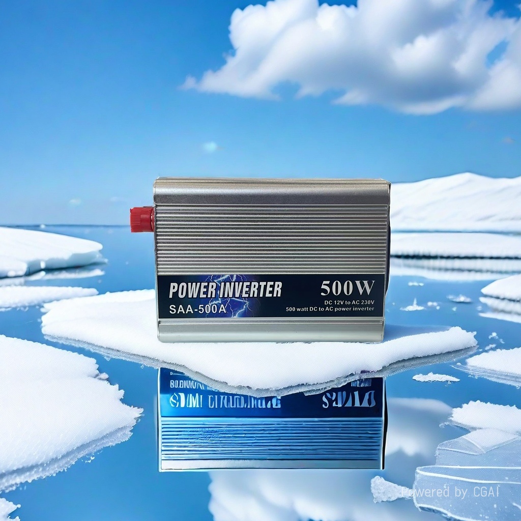 POWMR silver striped shell lithium battery integrated solar inverter power supply details Picture
