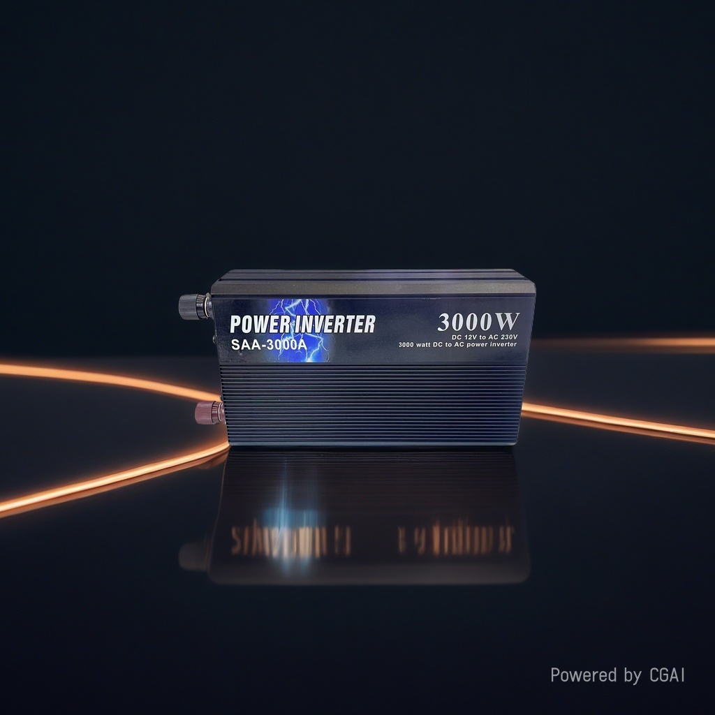 POWMR black lithium battery integrated solar inverter power supply 12V to 220V Specification image