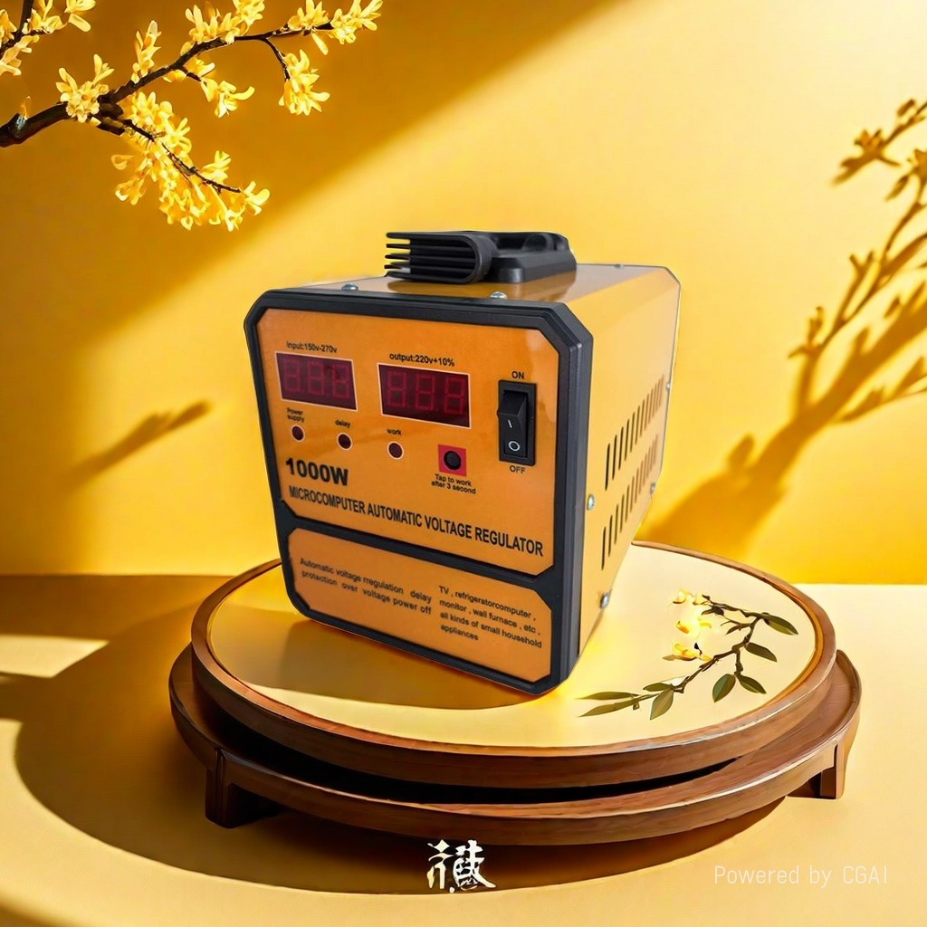 橙黄色电压继电器低压电器调节器稳压器