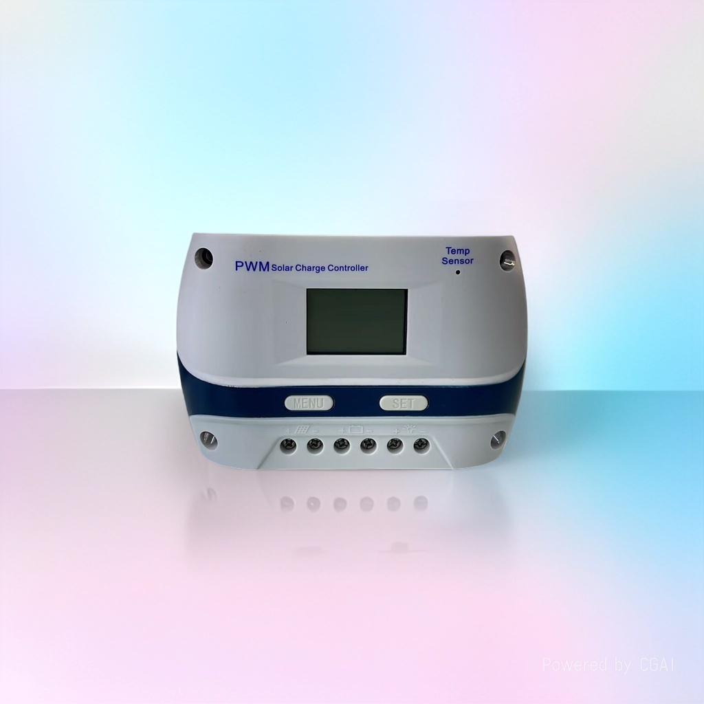Ld2417 White and Blue Border PWM MPPT Solar Controller
