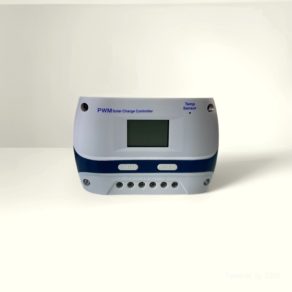 Ld2417 White and Blue Border PWM MPPT Solar Controller details Picture