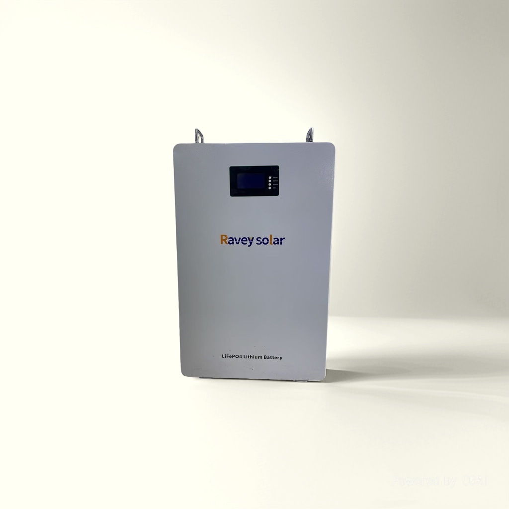 White solar lithium iron phosphate battery, other batteries 51.2V, 100Ah, 5kwh Application Scenario