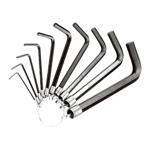 Delixi black hex socket wrench set for household use Item Picture