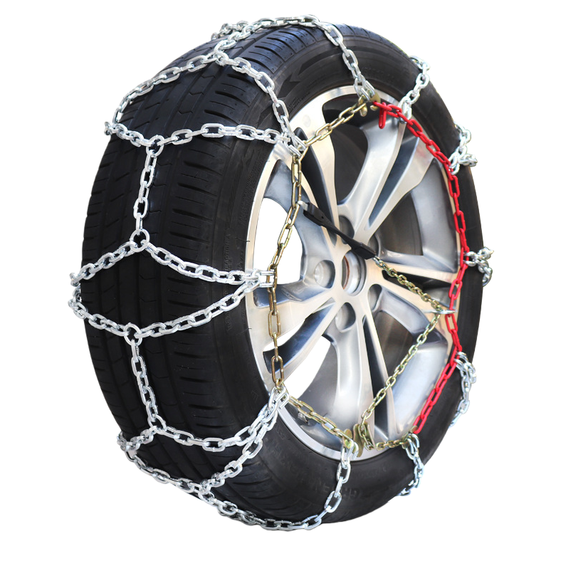 Silver chain tire decorative chain tire anti-skid chain suitable for off-road vehicle metal chain accessories Item Picture