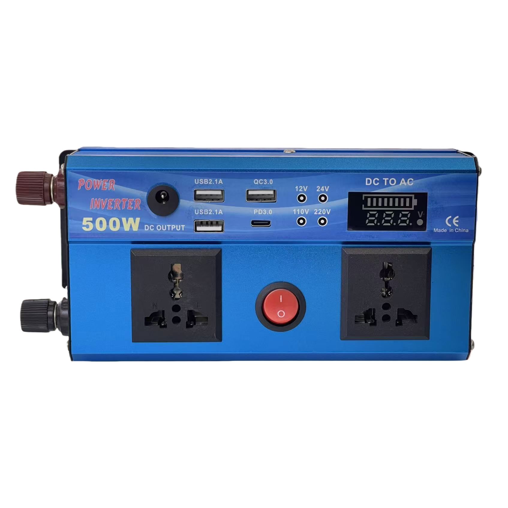 POWMR blue lithium battery integrated solar inverter power supply 12V24V Item Picture