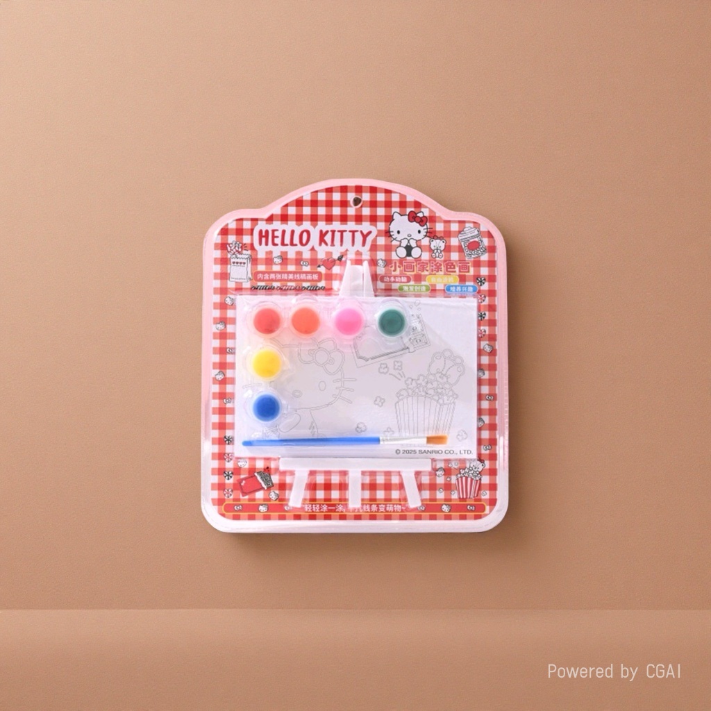 Hello Kitty Little Artist Coloring Set, other drawing stationery, children's Educational Coloring and drawing tools Application Scenario