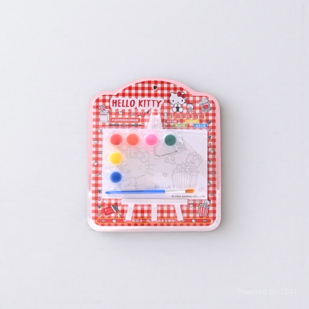 Hello Kitty Little Artist Coloring Set, other drawing stationery, children's Educational Coloring and drawing tools Specification image