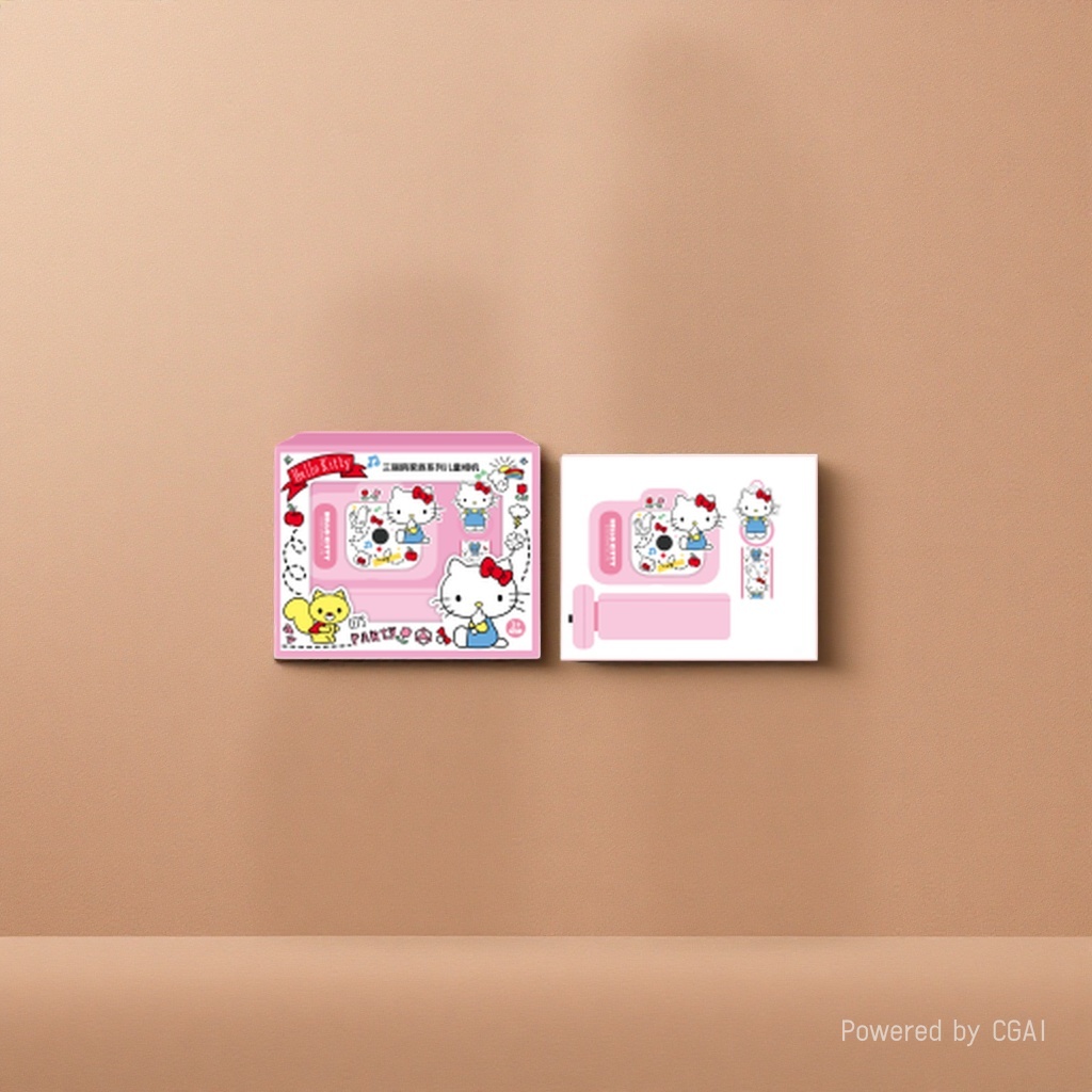 粉色Hello Kitty儿童拍立得相机套装含相纸 数码相机面议