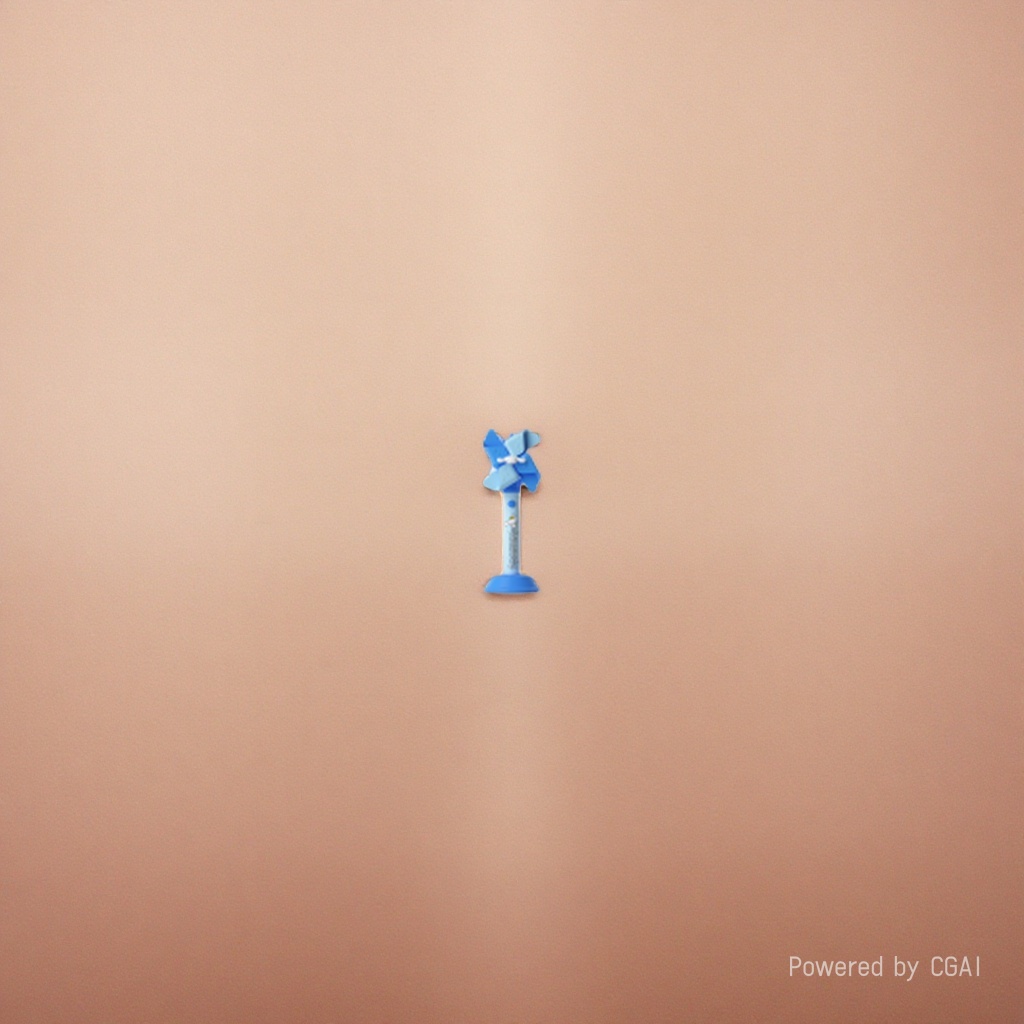 Blue handheld small fan K801 mini neck-hanging student outdoor portable small fan details Picture