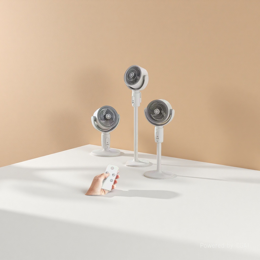 دورة بيضاء، مروحة دائرية، مروحة دائرية Specification image