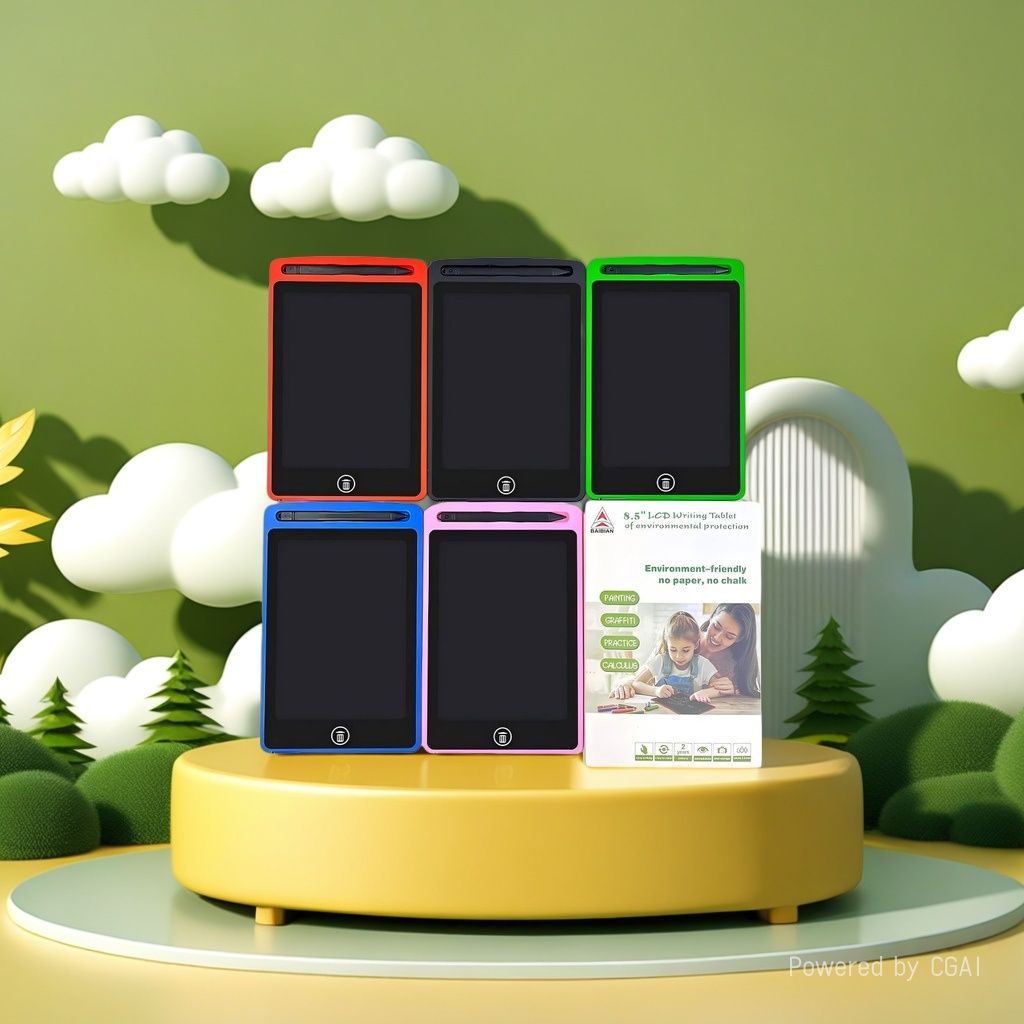 BB8001 Color frame LCD liquid crystal writing tablet, children's drawing tablet and writing tablet Application Scenario