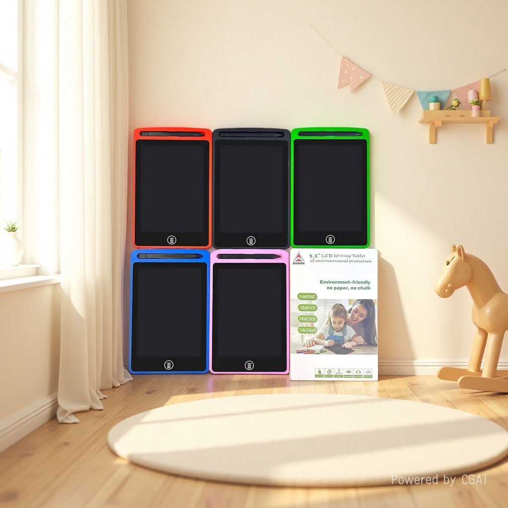 BB8001 Color frame LCD liquid crystal writing tablet, children's drawing tablet and writing tablet Specification image