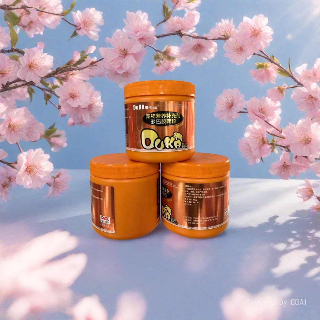 跨境定制宠物益生菌软颗粒肠胃调理宠物外贸保健品宠物营养补充剂巴胺颗粒宠物营养补充剂