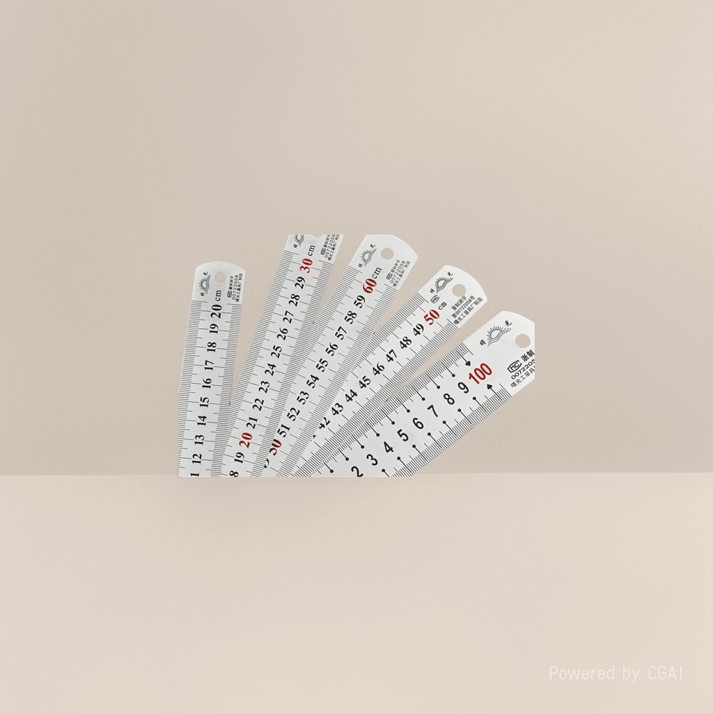 文具/黄木尺/麻将推牌尺/木尺/卡通软尺产品图